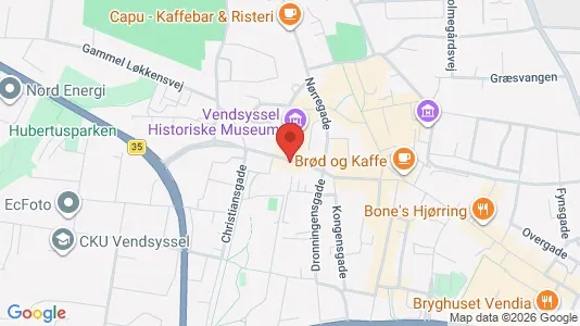 Apartments for rent i Hjørring - kort over placeringen