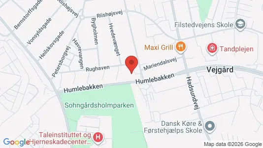 Apartments for rent i Aalborg Center - kort over placeringen