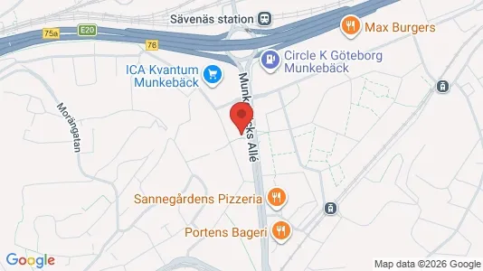 Apartments for rent i Örgryte-Härlanda - kort over placeringen