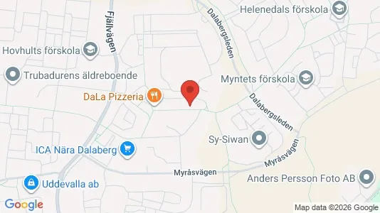 Apartments for rent i Uddevalla - kort over placeringen