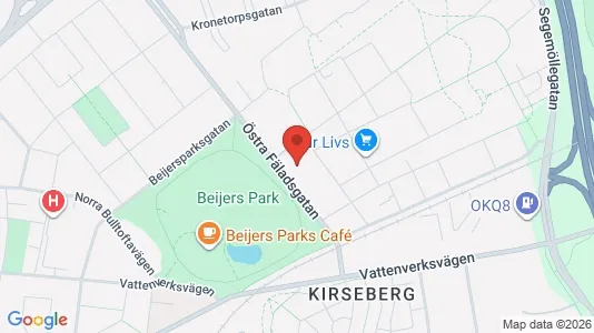 Apartments for rent i Kirseberg - kort over placeringen