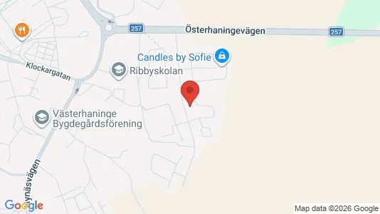 Apartments for rent i Haninge - kort over placeringen