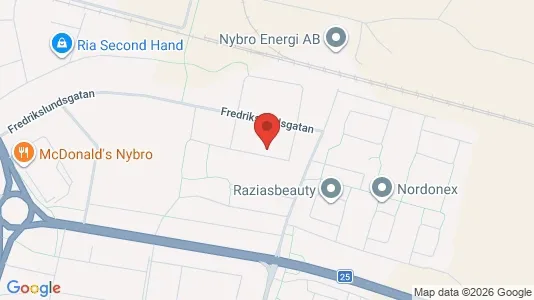 Apartments for rent i Nybro - kort over placeringen
