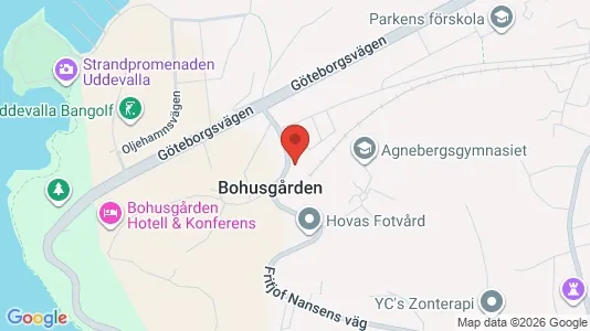 Apartments for rent i Uddevalla - kort over placeringen
