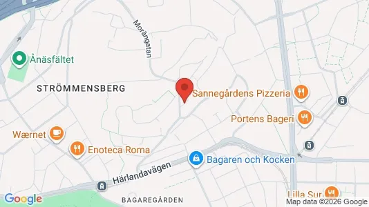 Apartments for rent i Örgryte-Härlanda - kort over placeringen