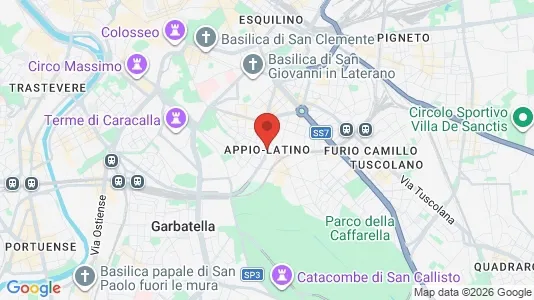 Apartments for rent i Roma Municipio VII – Appio-Latino/Tuscolano/Cinecittà - kort over placeringen