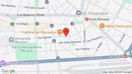 Apartments for rent i Milano Zona 4 - Vittoria, Forlanini - kort over placeringen