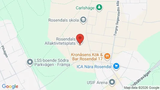 Apartments for rent i Uppsala - kort over placeringen