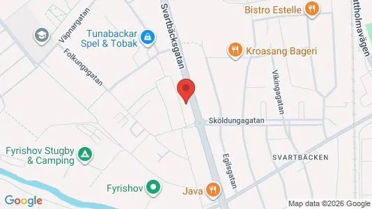 Apartments for rent i Uppsala - kort over placeringen
