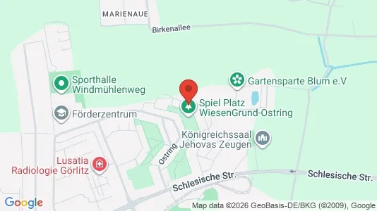 Apartments for rent i Görlitz - kort over placeringen