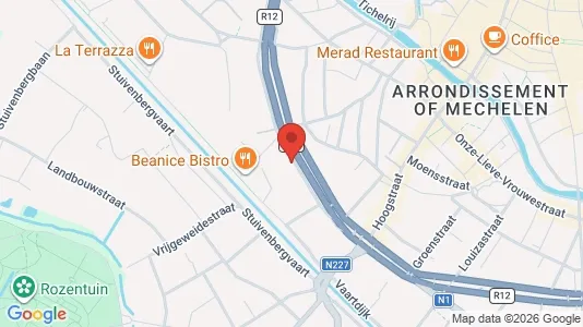 Apartments for rent i Mechelen - kort over placeringen