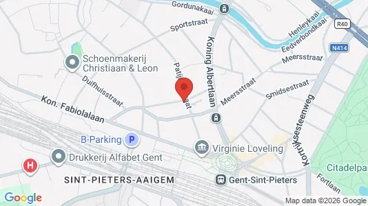 Apartments for rent i Stad Gent - kort over placeringen