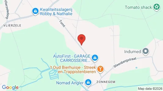 Apartments for rent i Sint-Lievens-Houtem - kort over placeringen