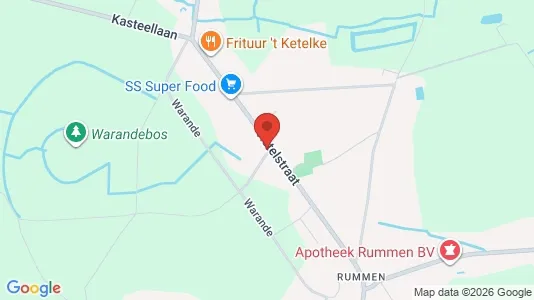 Apartments for rent i Geetbets - kort over placeringen