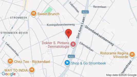 Apartments for rent i Grimbergen - kort over placeringen