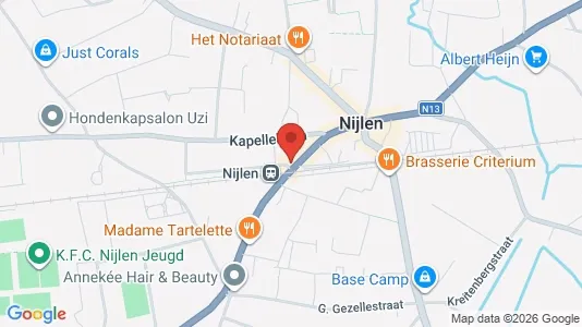Apartments for rent i Nijlen - kort over placeringen