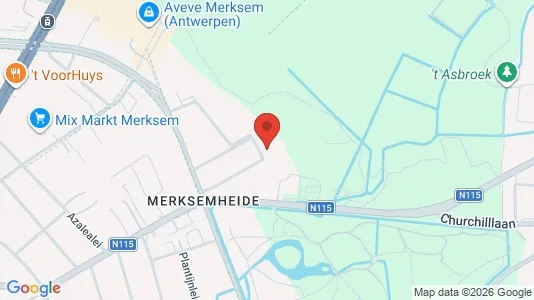 Apartments for rent i Schoten - kort over placeringen