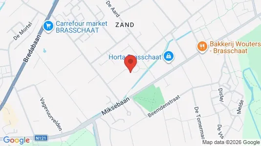 Apartments for rent i Brasschaat - kort over placeringen