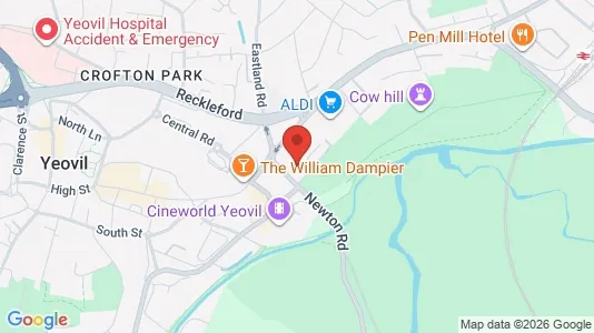 Apartments for rent i Yeovil - Somerset - kort over placeringen