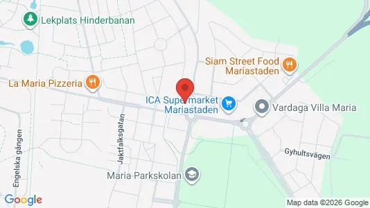 Apartments for rent i Helsingborg - kort over placeringen