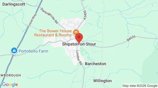 Houses for rent i Shipston-on-Stour - Warwickshire - kort over placeringen