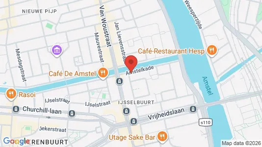 Apartments for rent i Amsterdam Zuideramstel - kort over placeringen
