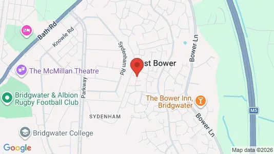 Apartments for rent i Bridgwater - Somerset - kort over placeringen