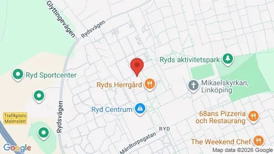 Apartments for rent i Linköping - kort over placeringen
