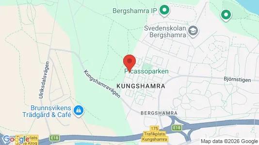 Rooms for rent i Solna - kort over placeringen