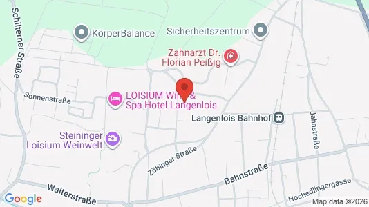 Apartments for rent i Langenlois - kort over placeringen