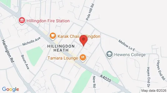 Apartments for rent i Uxbridge - Middlesex - kort over placeringen
