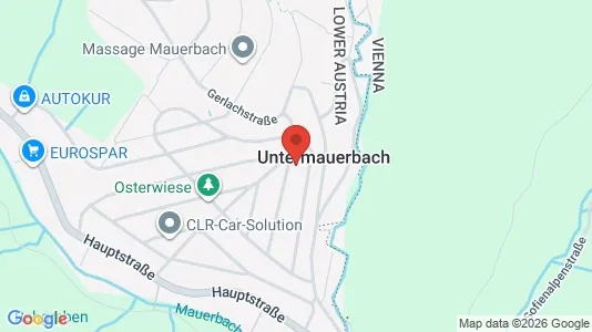 Apartments for rent i Mauerbach - kort over placeringen