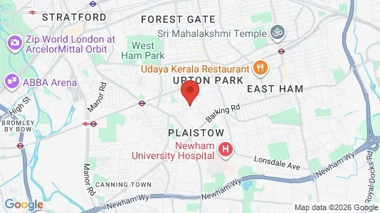 Apartments for rent i London E13 - kort over placeringen