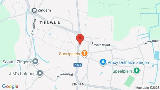 Apartments for rent i Kruisem - kort over placeringen