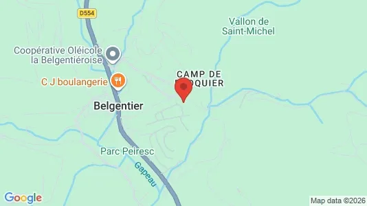 Apartments for rent i Toulon - kort over placeringen