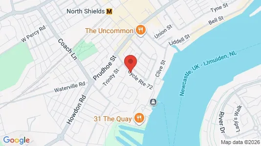 Apartments for rent i North Shields - Tyne and Wear - kort over placeringen