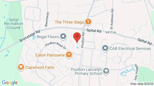 Apartments for rent i Wirral - Merseyside - kort over placeringen