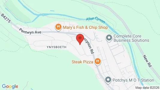 Apartments for rent i Mountain ash - Mid Glamorgan - kort over placeringen