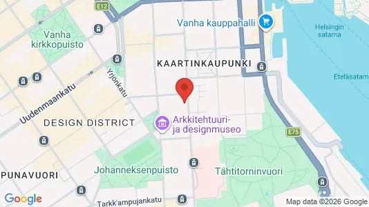 Rooms for rent i Helsinki Eteläinen - kort over placeringen