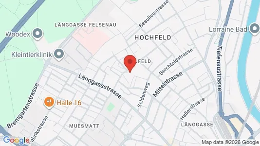 Apartments for rent i Bern-Mittelland - kort over placeringen