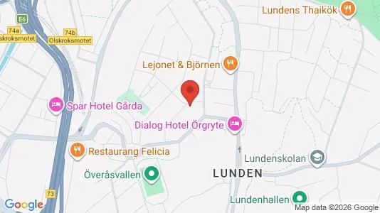 Apartments for rent i Örgryte-Härlanda - kort over placeringen