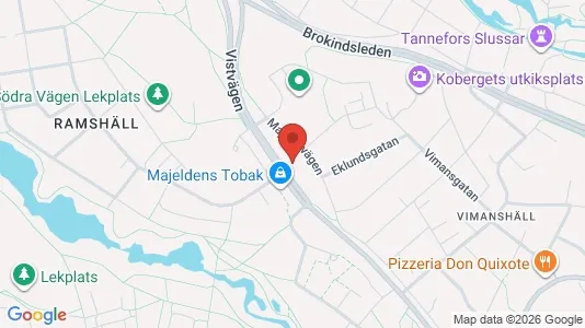 Apartments for rent i Linköping - kort over placeringen