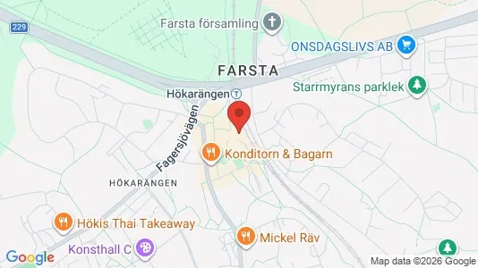 Apartments for rent i Stockholm South - kort over placeringen
