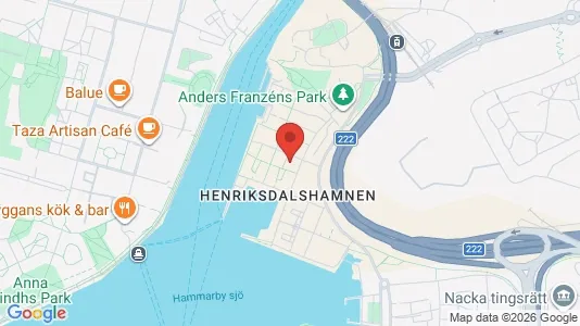 Apartments for rent i Hammarbyhamnen - kort over placeringen