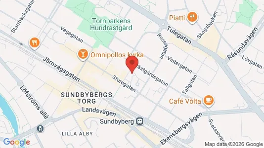 Apartments for rent i Sundbyberg - kort over placeringen