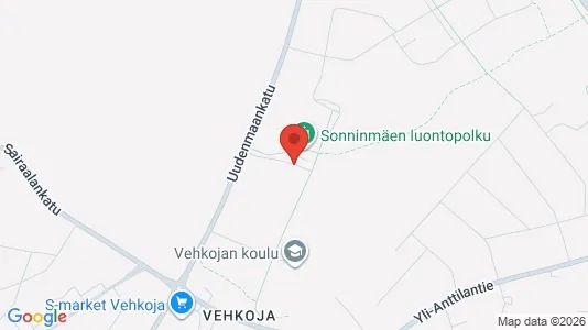 Apartments for rent i Hyvinkää - kort over placeringen
