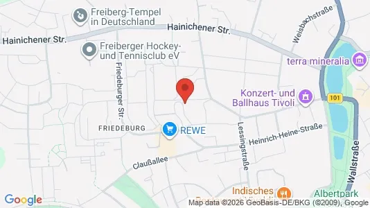 Apartments for rent i Central Saxony - kort over placeringen