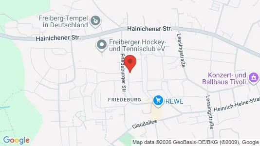 Apartments for rent i Central Saxony - kort over placeringen