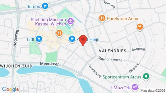 Apartments for rent i Wijchen - kort over placeringen