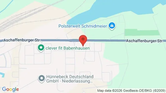 Apartments for rent i Darmstadt-Dieburg - kort over placeringen